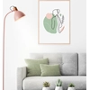 Image de Lampe sur pied Erena, au design épuré et brillant, couleur rose | Interrupteur au pied | Tête orientable | Hauteur 150 cm | Métal/bois | 1 ampoule E27, max. 40 W