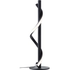Image de BRILLIANT Lampe de table LED noire EUNICE |Lampe de table 40cm de hauteur | 6,5W 700 lumens 4000 Kelvin | Métal/plastique