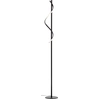 Image de BRILLIANT Lampadaire LED noir EUNICE |Lampe sur pied hauteur 150cm | 16W 1700 lumens 4000 kelvins | Métal/plastique