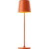 Image de BRILLIANT Lampe de table LED portable Kaami | hauteur : 37 cm | 2W 310 lm 3000K | dimmable par variateur tactile | rechargeable par USB | orange