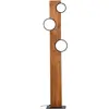 Image de BRILLIANT Lampadaire 140cm Cheesy marron IP20 20 watts LED intégrée