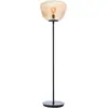 Image de BRILLIANT, lampe sur pied, 140 cm, modèle Kaizen, couleur marron, indice de protection IP20, culot E27, 40 watts, adaptée aux ampoules standard