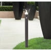 Image de BRILLIANT Lampadaire solaire noir d'extérieur TULIP | incl. détecteur de mouvement | hauteur 92 cm | 3W 430lm 3000K | acier inoxydable/plastique