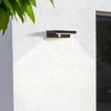 Image de BRILLIANT Applique murale solaire d'extérieur noire BARKER | incl. détecteur de mouvement | 3W 430lm 4000K | plastique