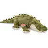 Image de Teddy Hermann Crocodile, doudou, peluche, animal sauvage, couché, peluche, vert, 60 cm, 90592