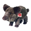 Image de Teddy Hermann Sanglier, doudou, peluche, animal de la forêt, debout, peluche, brun, 30 cm, 90831