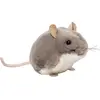 Image de Teddy Hermann Souris 9 cm gris Peluche souris