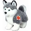 Image de Teddy Hermann Husky, Doudou, peluche, chien, debout, peluche, gris blanc, 23 cm, 92701