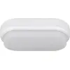 Image de Luminaire LED pour locaux humides Oval IP54 550lm 4000K 8W 200x100x50mm blanc neutre