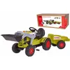 Image de BIG - Claas-Celtis Loader avec remorque, tracteur avec remorque pour enfants de 3 à 6 ans jusqu'à 50 kg, vert