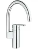 Image de Robinet De Cuisine - Chromé - Bec Haut Grohe Wave Cosmopolitain - 32449001