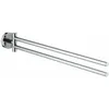 Image de Grohe   Porte-serviettes À Deux Bras Pivotants 439mm   Finition Chromée Résistante   Fixations Encastrées   40371001