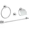 Image de Grohe Essentials set de bain 4 en 1 chrome, 40776001