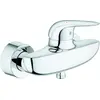 Image de Grohe mitigeur de douche à levier Eurostyle montage mural sécurité intrinsèque chromé
