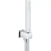 Image de GROHE Euphoria Cube Stick avec pommeau de douche 1 jet, support mural et flexible SilverFlex 1.25m 26405000