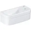 Image de Mini-lavabo Grohe Euro Keramik 39327, suspendu, 370 x 180 mm, 1 trou pour robinet, céramique sanitaire, blanc alpin, 1 pièce.