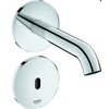 Image de Grohe Essence E robinetterie murale électronique à infrarouge pour lavabos, saillie 182mm, alimentation secteur, différents programmes, sans mélangeur, 36447000
