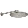 Image de GROHE Ensemble douche de tête et bras 380 mm, 1 jet - Hard Graphite brossé - 26066AL1