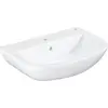 Image de GROHE Bau Ceramic Lavabo suspendu 60 cm Blanc alpin 39421000