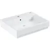 Image de GROHE Waschtisch Cube Keramik 60 cm, wandhängend, 1 Hahnloch, mit Ü berlauf