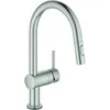 Image de Grohe - Mintatouch - Mitigeur D'Évier Électronique Avec Douchette Extractible, Supersteel 31358dc2