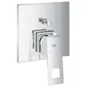 Image de Grohe Eurocube Mitigeur monocommandé pour bain, montage encastré, inverseur automatique, 24062000