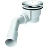 Image de Garniture d'écoulement 49534 pour bac de douche sortie horizontale chromée