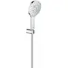 Image de Grohe - Rainshower Smartactive - Set De Douche De Tête 130 9,5 L/min, 3 Jets, Support Et Flexible, Chrome 26581000
