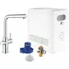 Image de Grohe - Blue Professional - Mitigeur D'Évier Avec Unité Réfrigérante Et Filtration, Douchette Extractible, Chrome 31326002