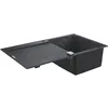 Image de Grohe - Viers - Évier Composite K500 Avec Garniture De Vidage Automatique, 86x50 Cm, Noir Granite 31644ap0