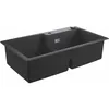 Image de Viers - Évier Composite K500 Avec Garniture De Vidage Automatique, 86x50 Cm, Noir Granite 31649ap0 - Grohe