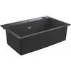 Image de Grohe - K700 Evier Composite Encastré Par-dessus Noir Granite 31652ap0