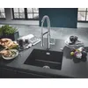Image de Grohe - Viers - Évier Composite K700 Avec Garniture De Vidage Automatique, 533x457 Mm, Noir Granite 31654ap0