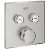 Image de Grohe - Grohtherm Smartcontrol Façade Avec Mitigeur Thermostatique Encastré 2 Sorties 29124dc0