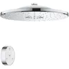 Image de Grohe Rainshower Smartconnect 310 Douche De Tête 2 Jets Avec Télécommande Chrome, 26641000
