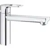 Image de GROHE 31706000 Mitigeur monocommandé pour évier BauLoop 31706 bec moyen GROHE ZERO chrome