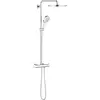 Image de GROHE Rainshower SmartActive 310 Système de douche avec mitigeur thermostatique, avec douchette à main et douche de tête, montage mural, GROHE EcoJoy, 27968001