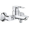Image de Mitigeur monocommande pour baignoire Grohe BauLoop 23602_1, montage mural, avec limiteur de température, raccords en S, sécurité intrinsèque, chrome, 1 pièce.