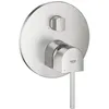 Image de Robinet À Levier Unique Grohe Plus Avec Conversion À 3 Voies Pour