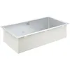 Image de Grohe - Evier À Encastrer 1 Bac K700 Acier Inoxydable Quickfix Xxl