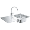 Image de Pack évier inox + mitigeur chromé - Grohe - 31562SD1 -