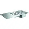 Image de Évier en acier inoxydable GROHE K200 500 x 965 mm 31564SD1
