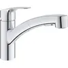 Image de Grohe Einhandmischer Spültisch Eurosmart flacher AL herausziehb Dual Brause chrom