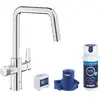 Image de GROHE GROHE Blue Pure chrome mitigeur d'évier avec fonction filtre 30596000