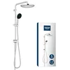 Image de Grohe - Vitalio Start System 250, Colonne de Douche avec Inverseur Manuel, Douche de Tête 25cm 2 jets, Douchette Ronde 11cm 2 jets, Chromé, 26680001 en occasion ou reconditionné