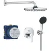 Image de GROHE Start Pack douche encastrée Vitalio Start 250 - Chromé - 25292000