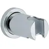 Image de Support de douche mural Grohe Rainshower rosace ronde chromé - 27074000