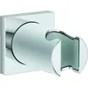 Image de Support de douche mural Grohe Rainshower rosace carrée chromé - 27075000