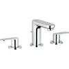 Image de Grohe Eurosmart Cosmopolitan, mitigeur de lavabo 3 trous, saillie 89mm, vidage à tirette, 20187000