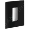 Image de Grohe - Skate Cosmo - Bouton De Commande, Chrome / Verre Velvet Black, Noir 38846ks0